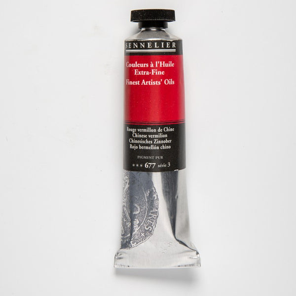 Sennelier Vermillion PO73/PR254/PY1:1 (40ml tube)