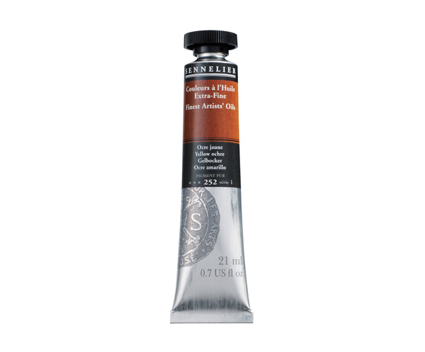 Sennelier Yellow Ochre PR101/PY42/PBk11 (40ml tube)